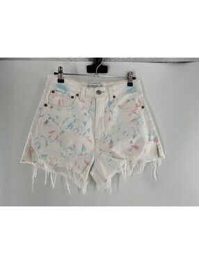 Abercrombie And Fitch The Cutoff Short High-Rise Women’s Size 26/2 Shorts 008
